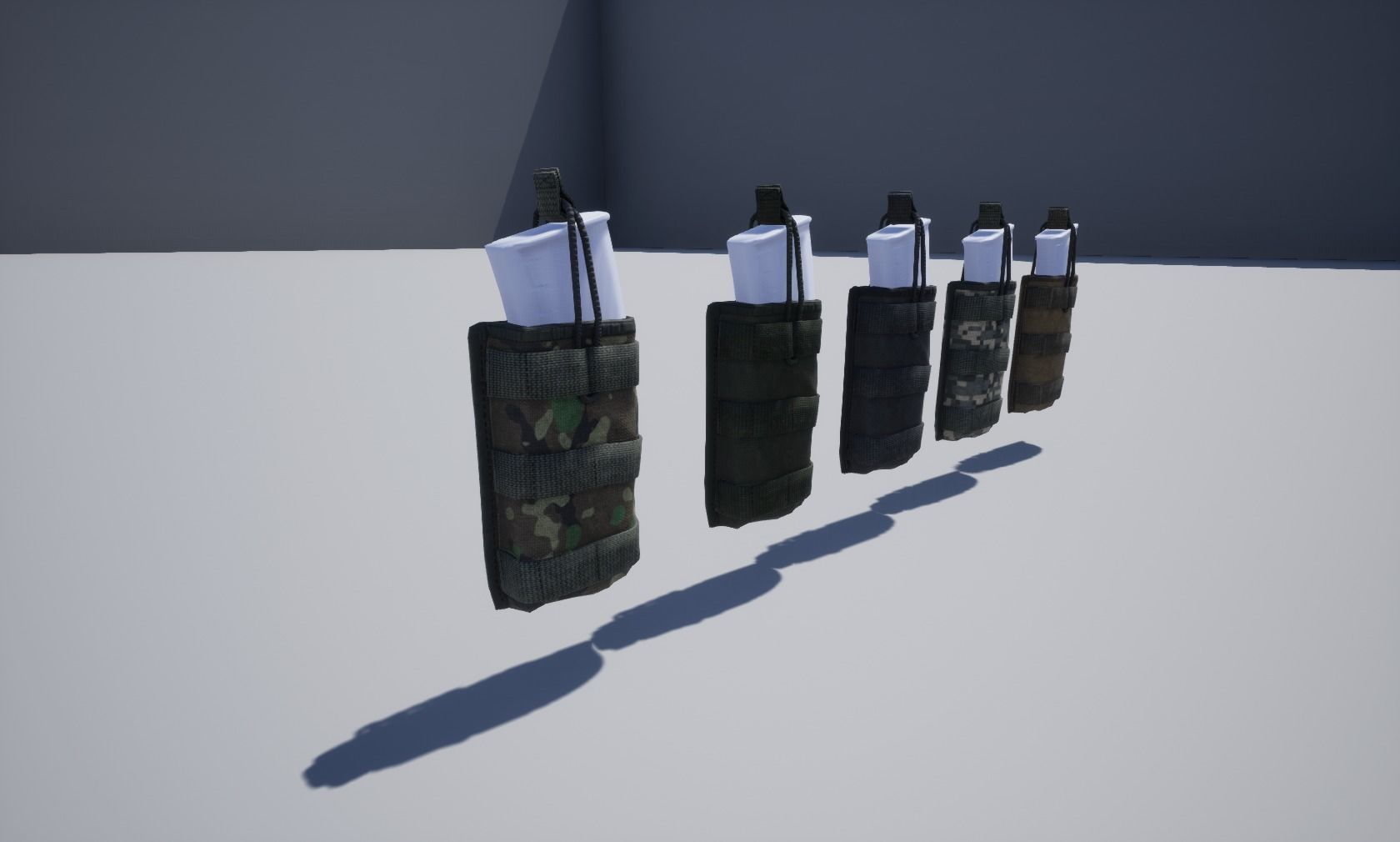 Magazine pouch 03 Low-poly 3D model_5