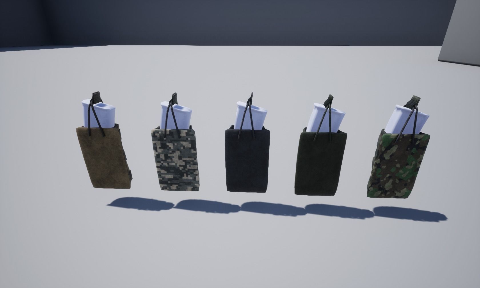 Magazine pouch 03 Low-poly 3D model_6