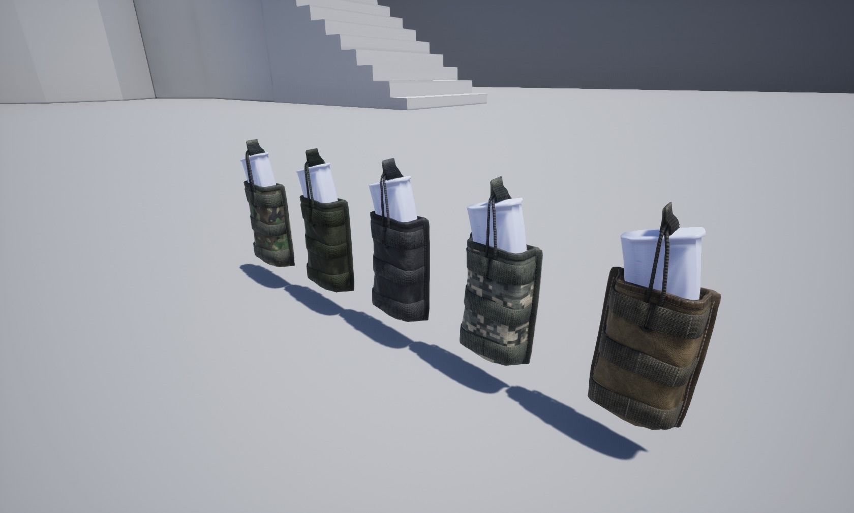 Magazine pouch 03 Low-poly 3D model_4