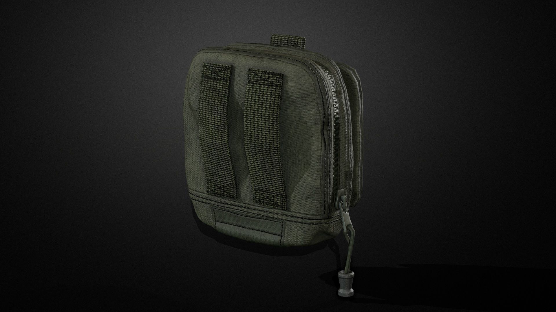 Map pouch Low-poly 3D model_11