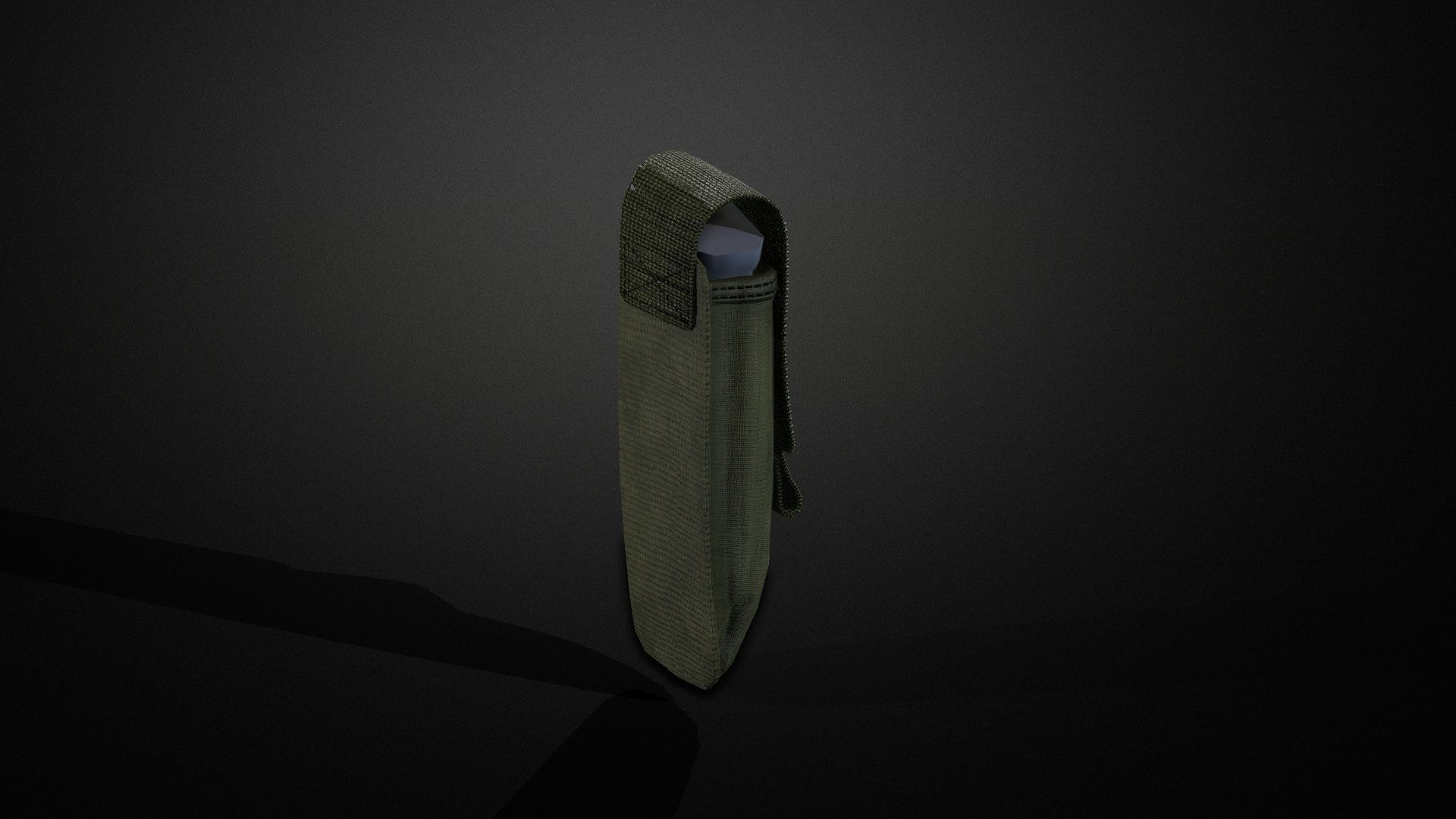 Pistol magazine pouch Low-poly 3D model_8