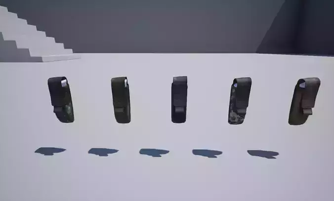 Pistol magazine pouch