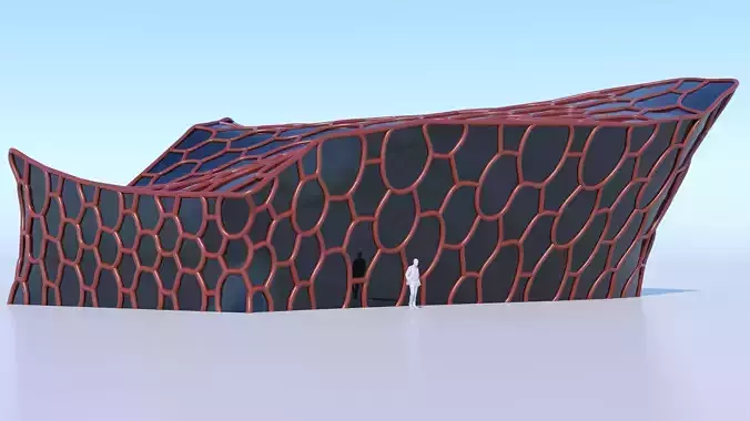 Small Future Building 3D model