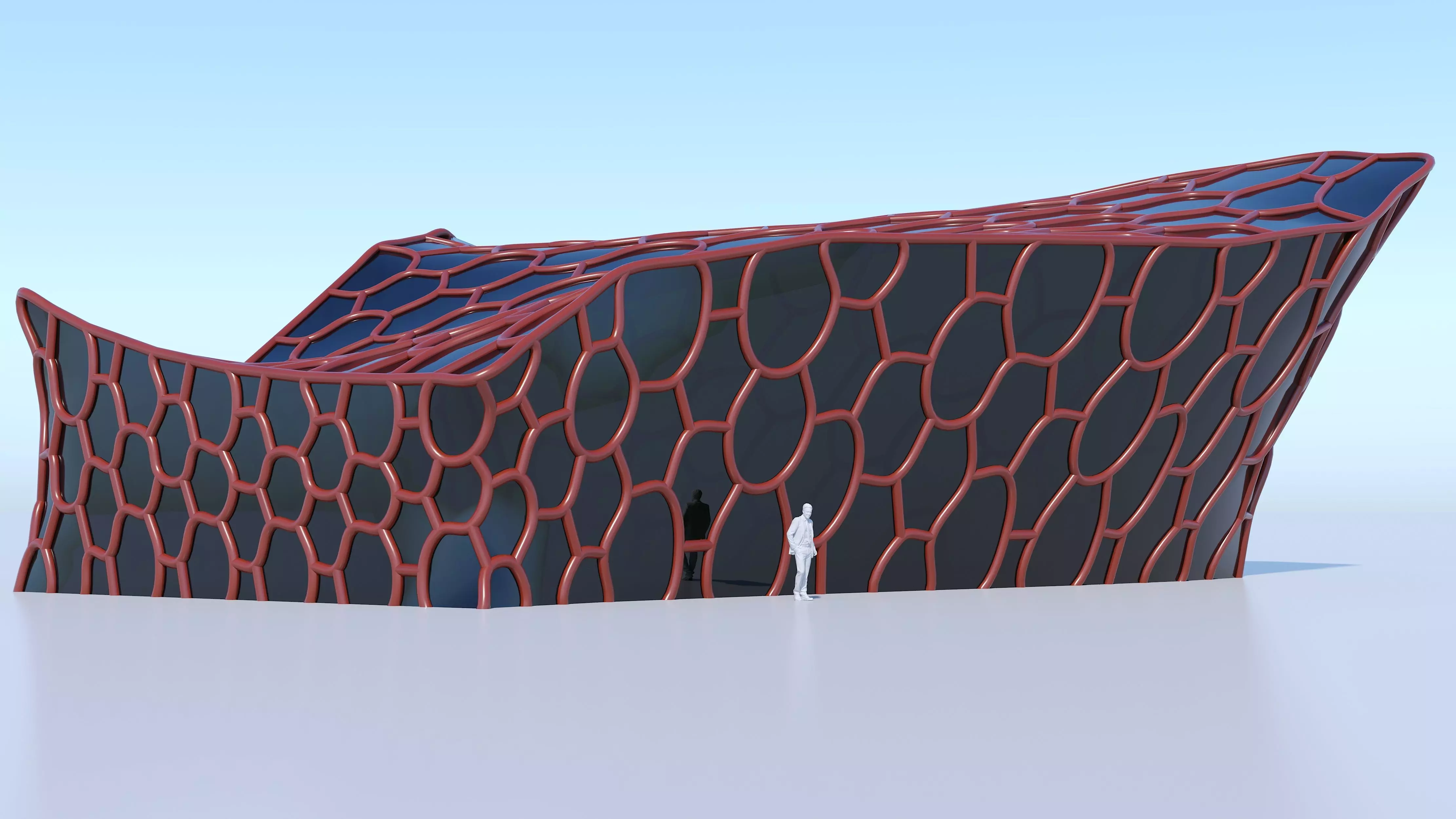 Small Future Building 3D model_0