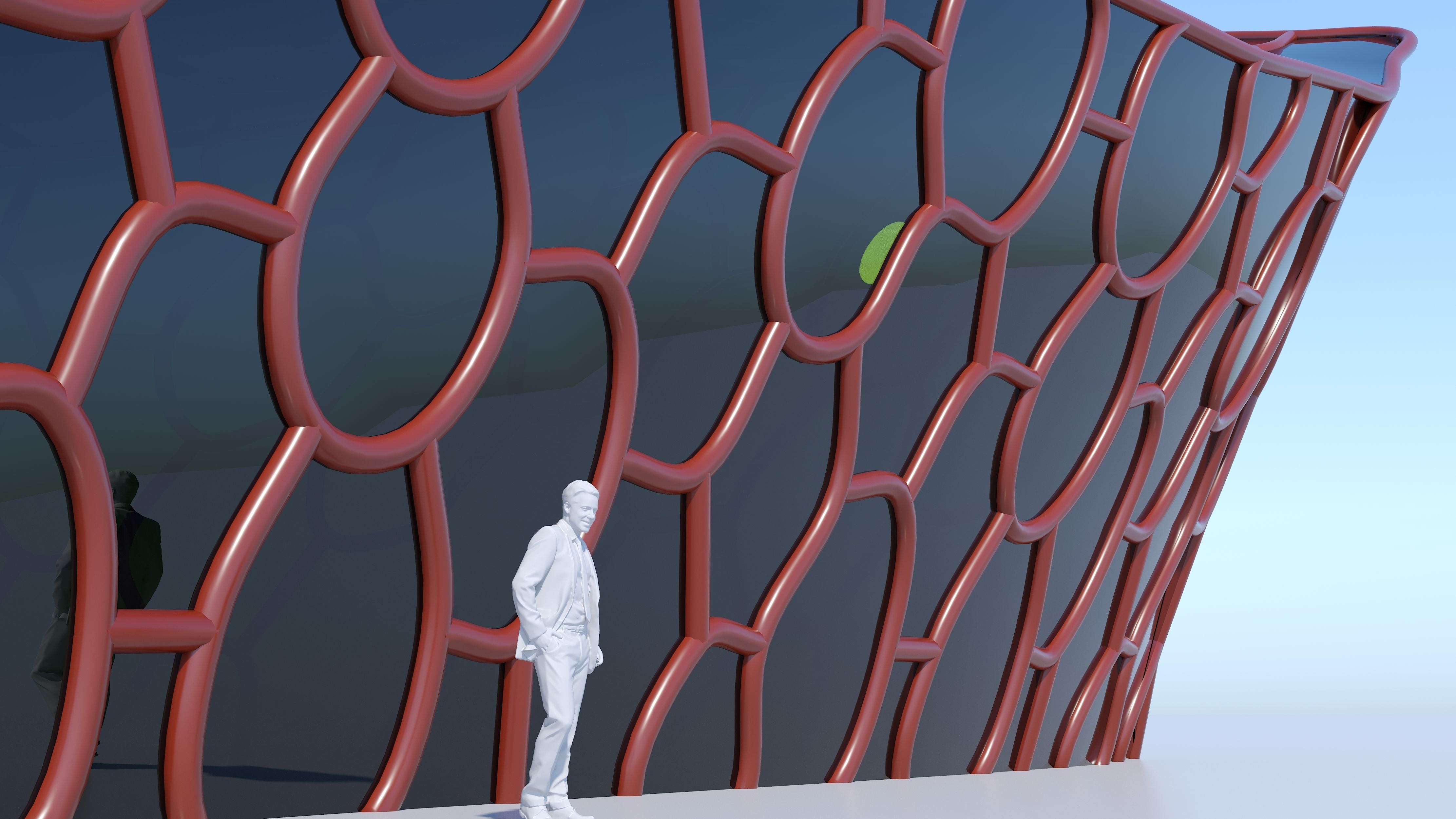 Small Future Building 3D model_3