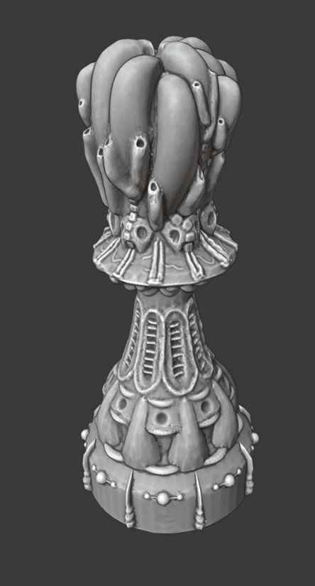 Chess Piece  3D model_3