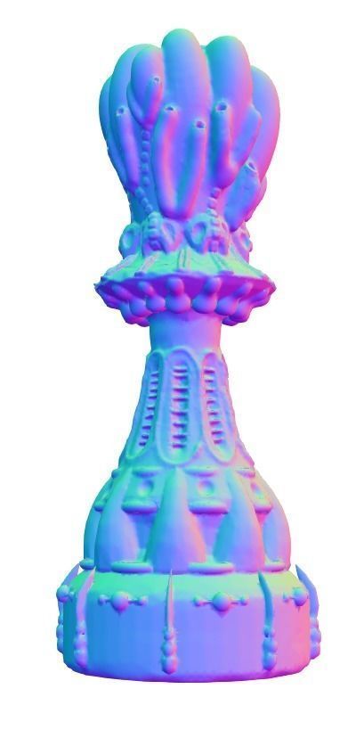 Chess Piece  3D model_8