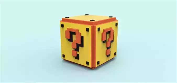 Mario Question cube