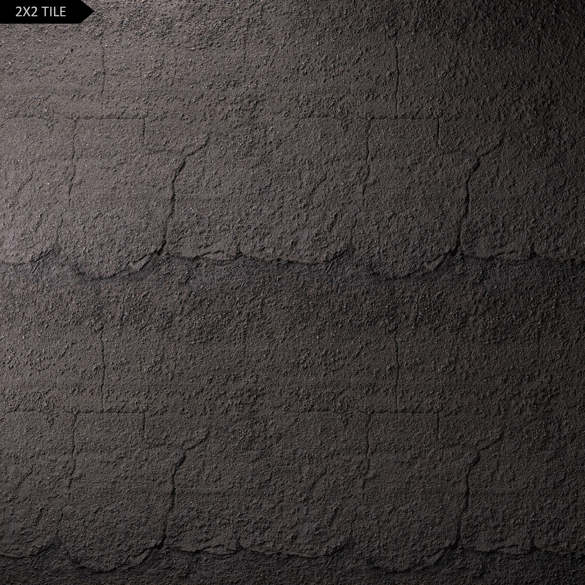 Asphalt Cracked 01 - 8K Scan Texture_4