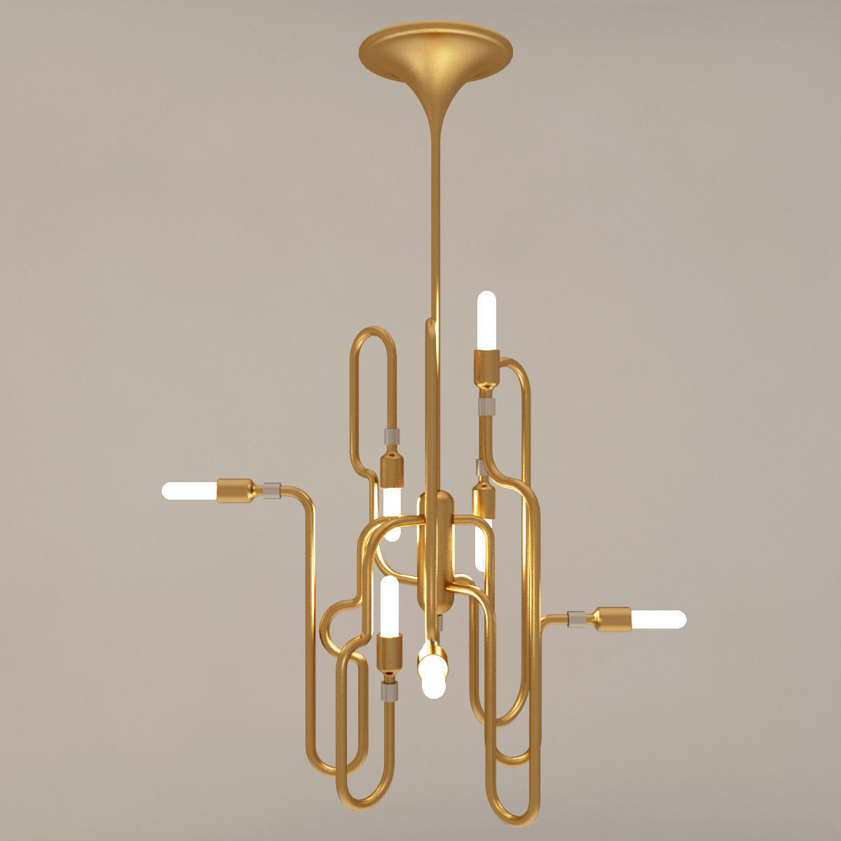 Delightfull Clark chandelier 3D model_1
