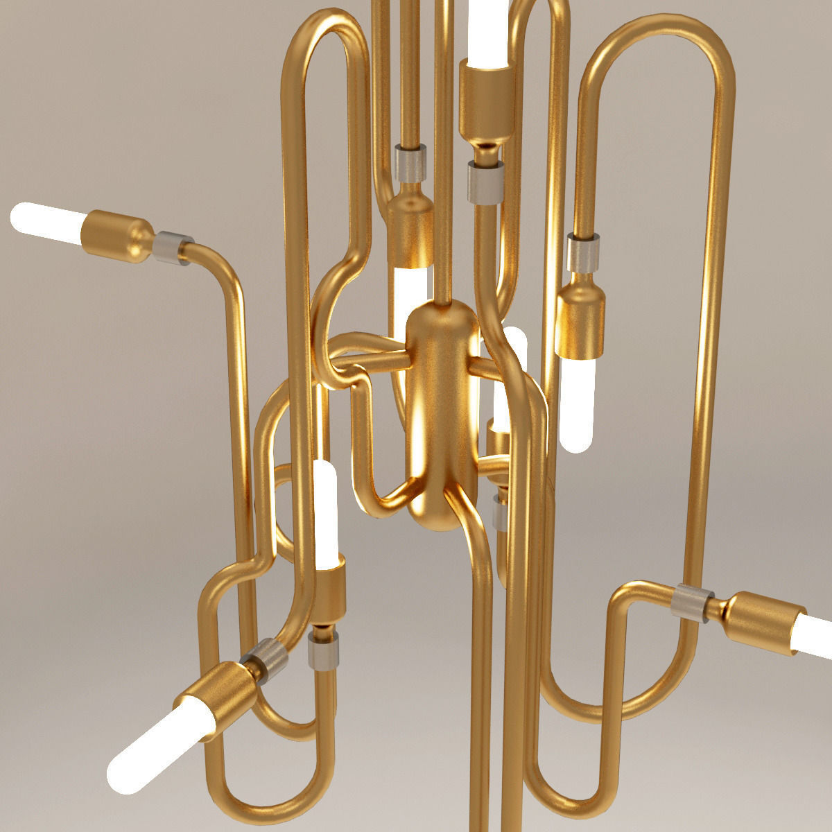 Delightfull Clark chandelier 3D model_3