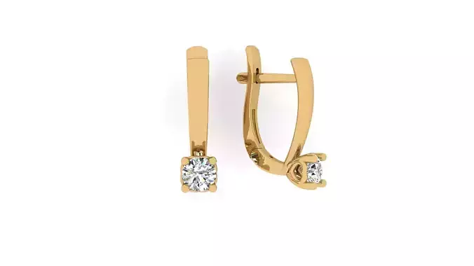 Earrings 3dmodel printable 3D print model N 1210