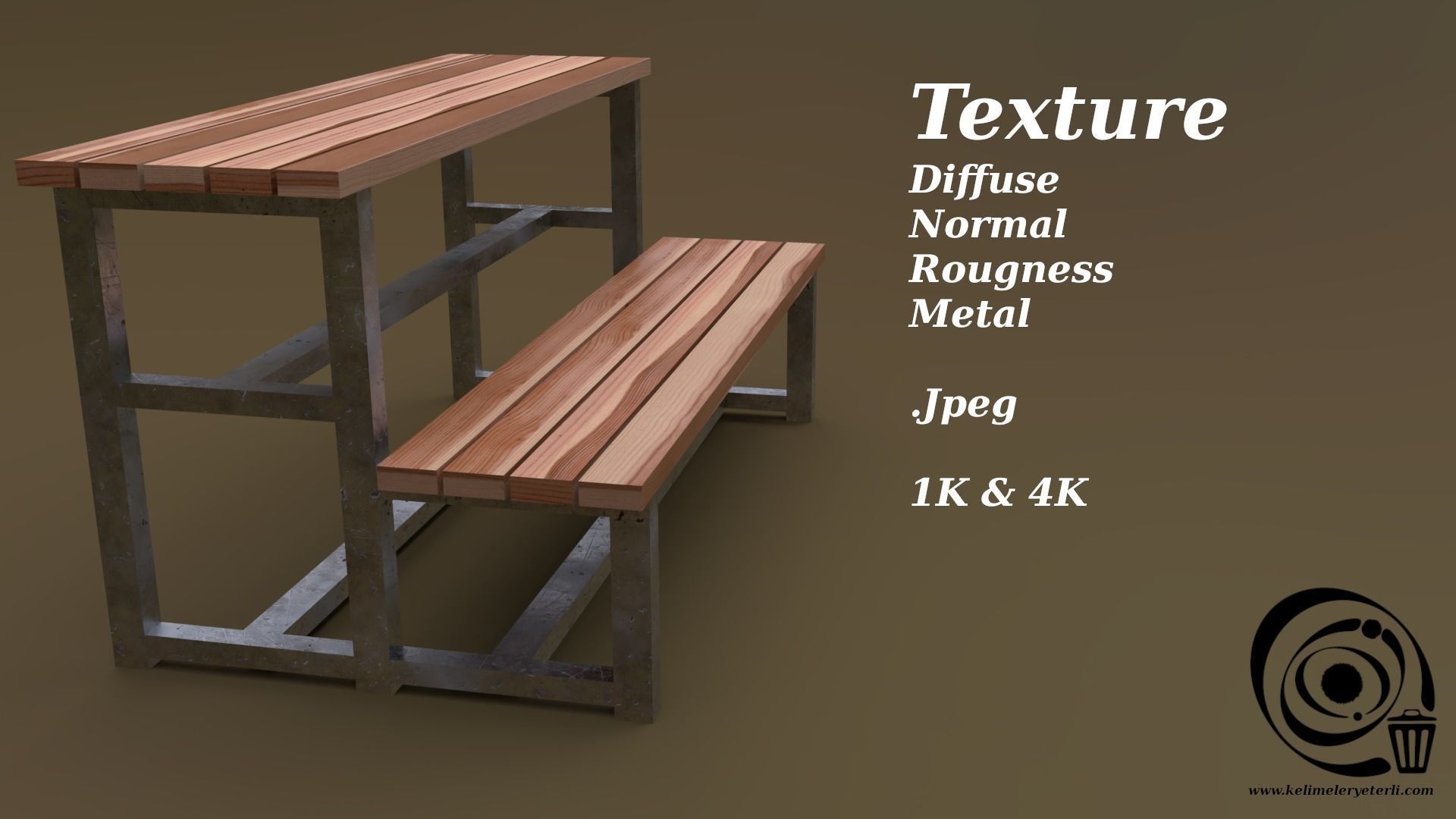 Tribune 02 R Low-poly 3D model_4