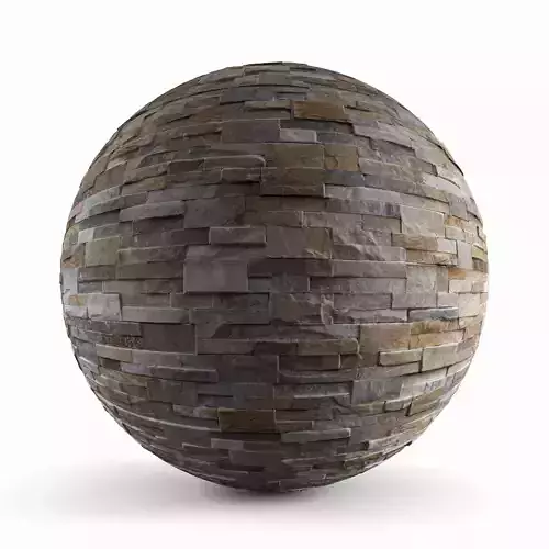 Stone Wall 01 - 8K Scan