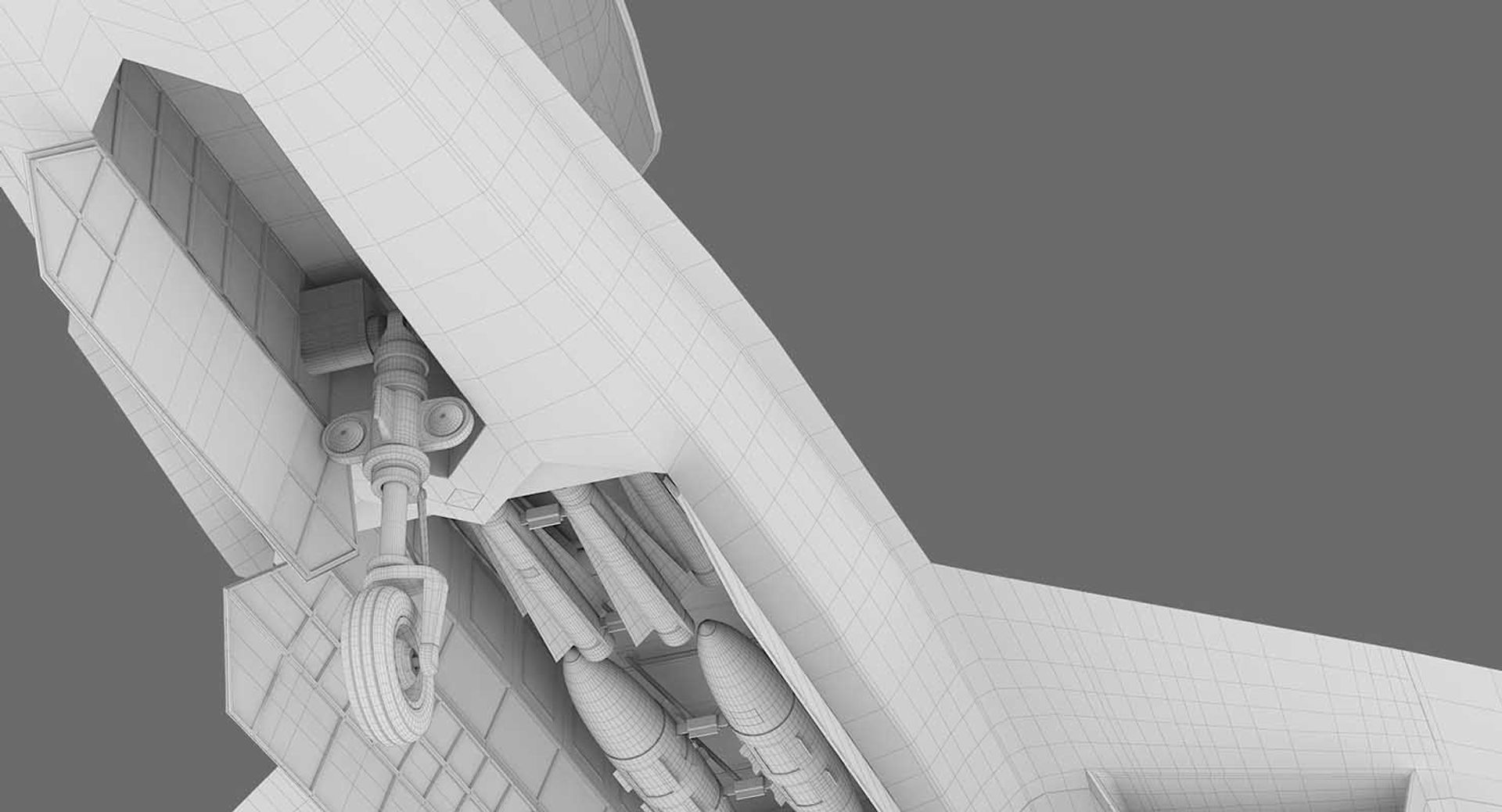 Northrop YF-23 Black Widow II 3D model_32