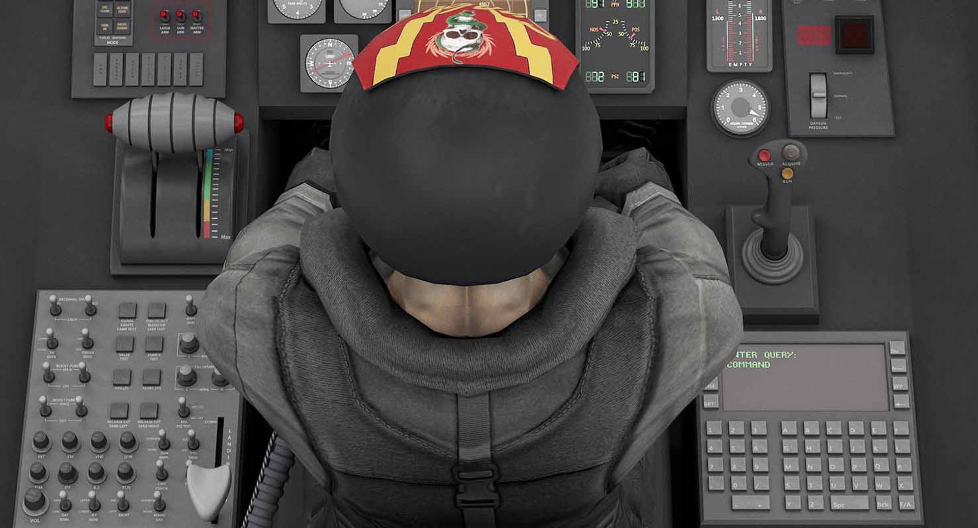 Northrop YF-23 Black Widow II 3D model_9