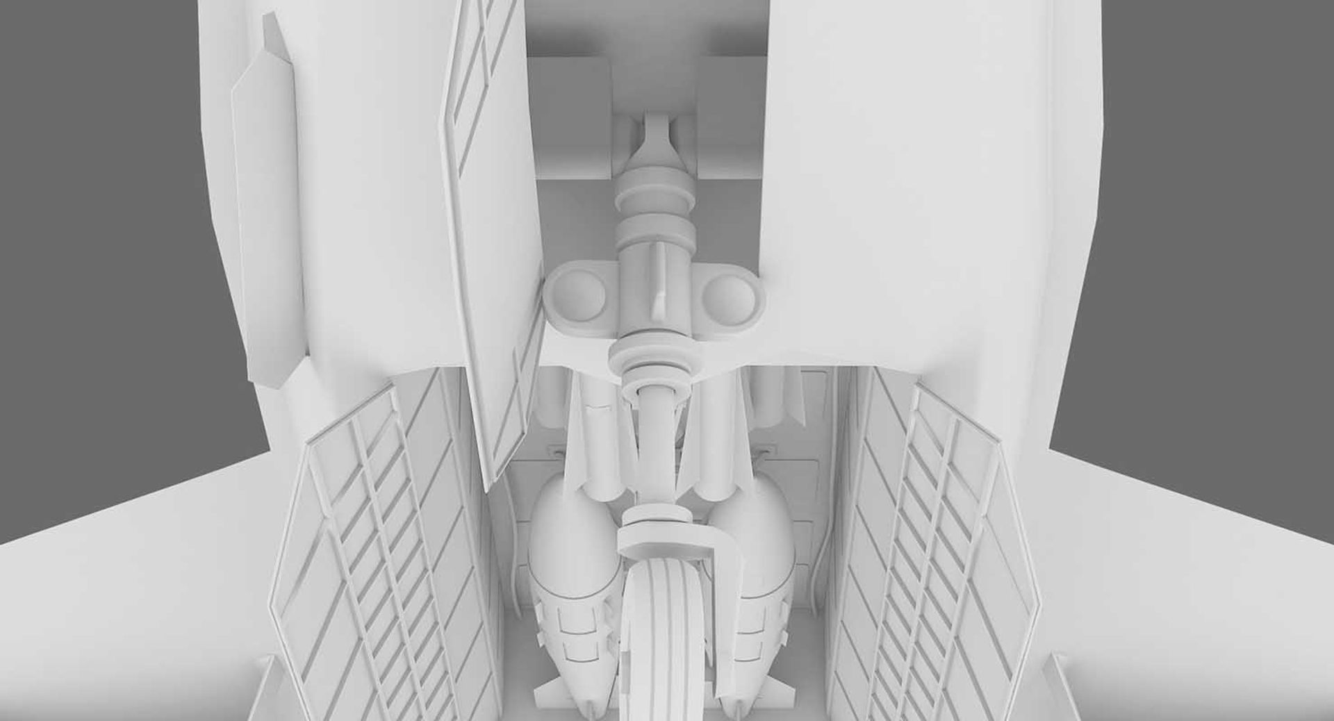 Northrop YF-23 Black Widow II 3D model_24