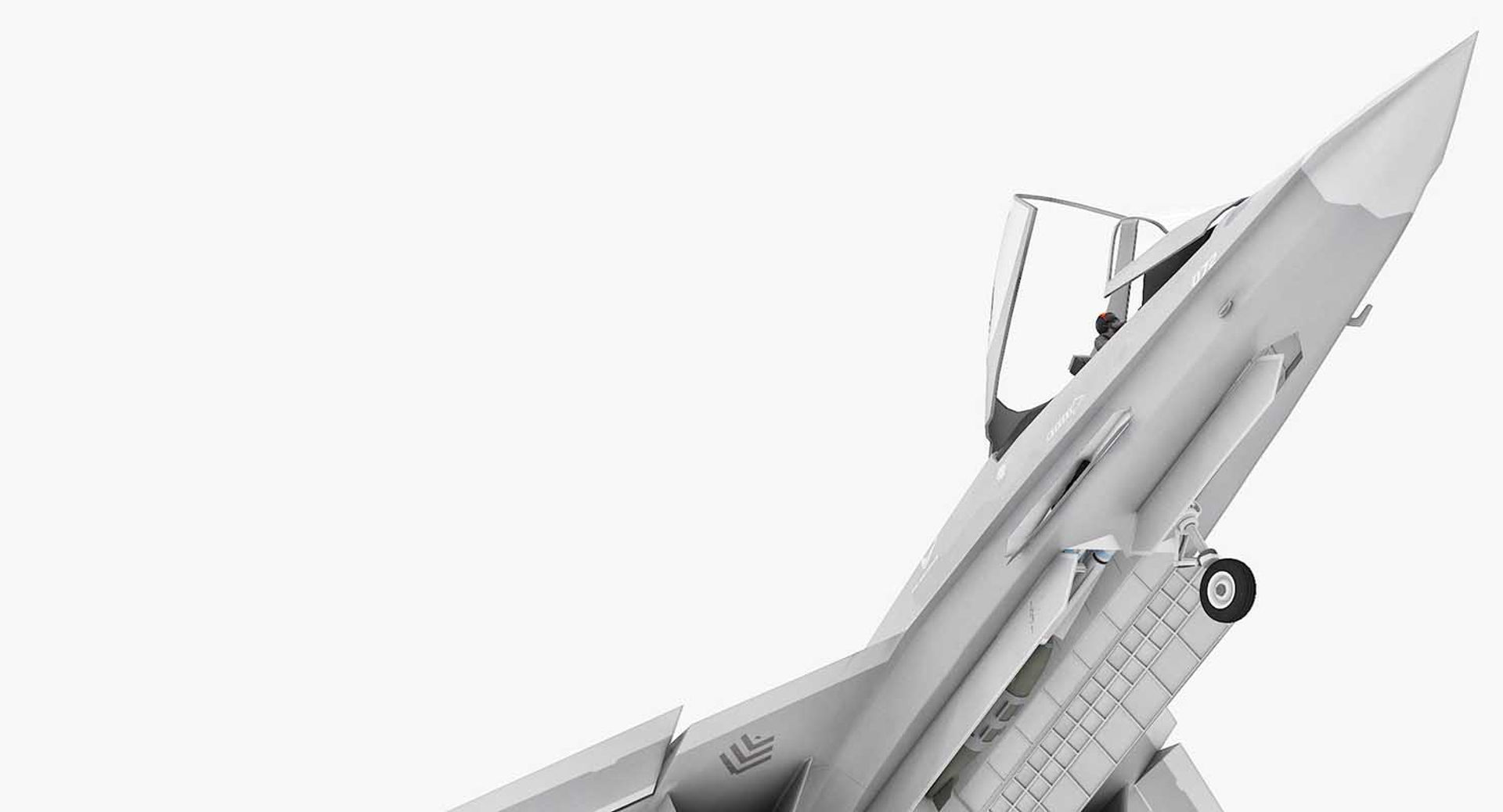 Northrop YF-23 Black Widow II 3D model_3