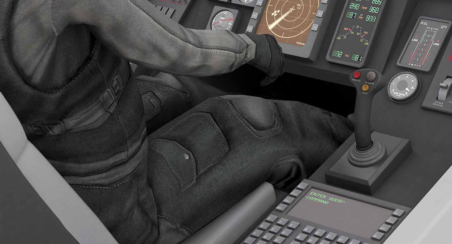 Northrop YF-23 Black Widow II 3D model_12