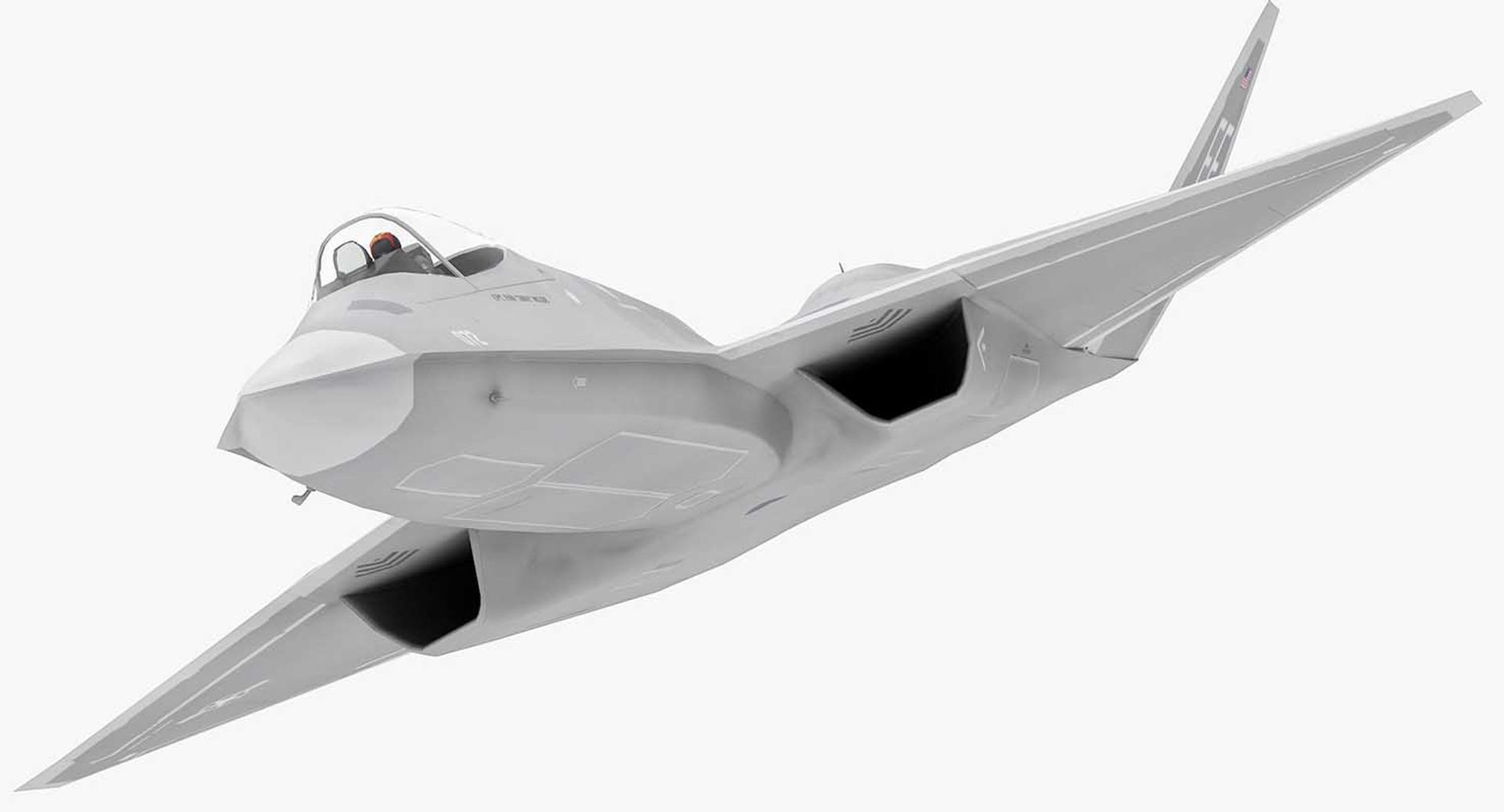 Northrop YF-23 Black Widow II 3D model_14