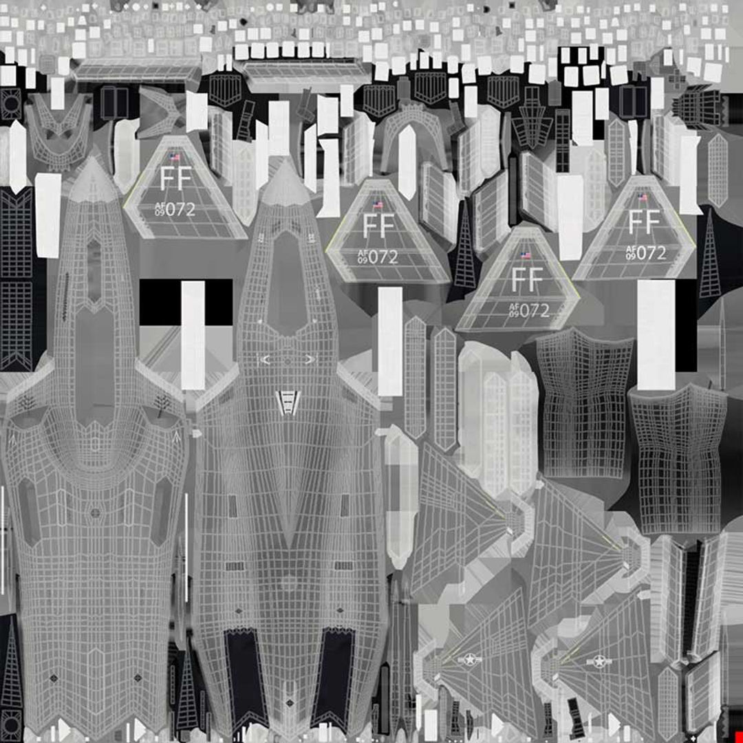 Northrop YF-23 Black Widow II 3D model_43