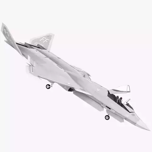 Northrop YF-23 Black Widow II 3D model
