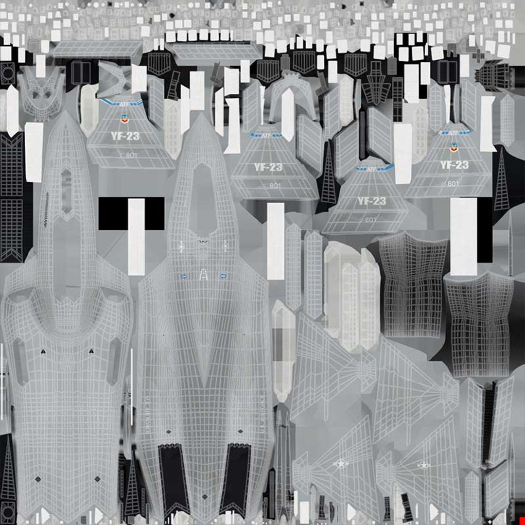 Northrop YF-23 Black Widow II 3D model_42