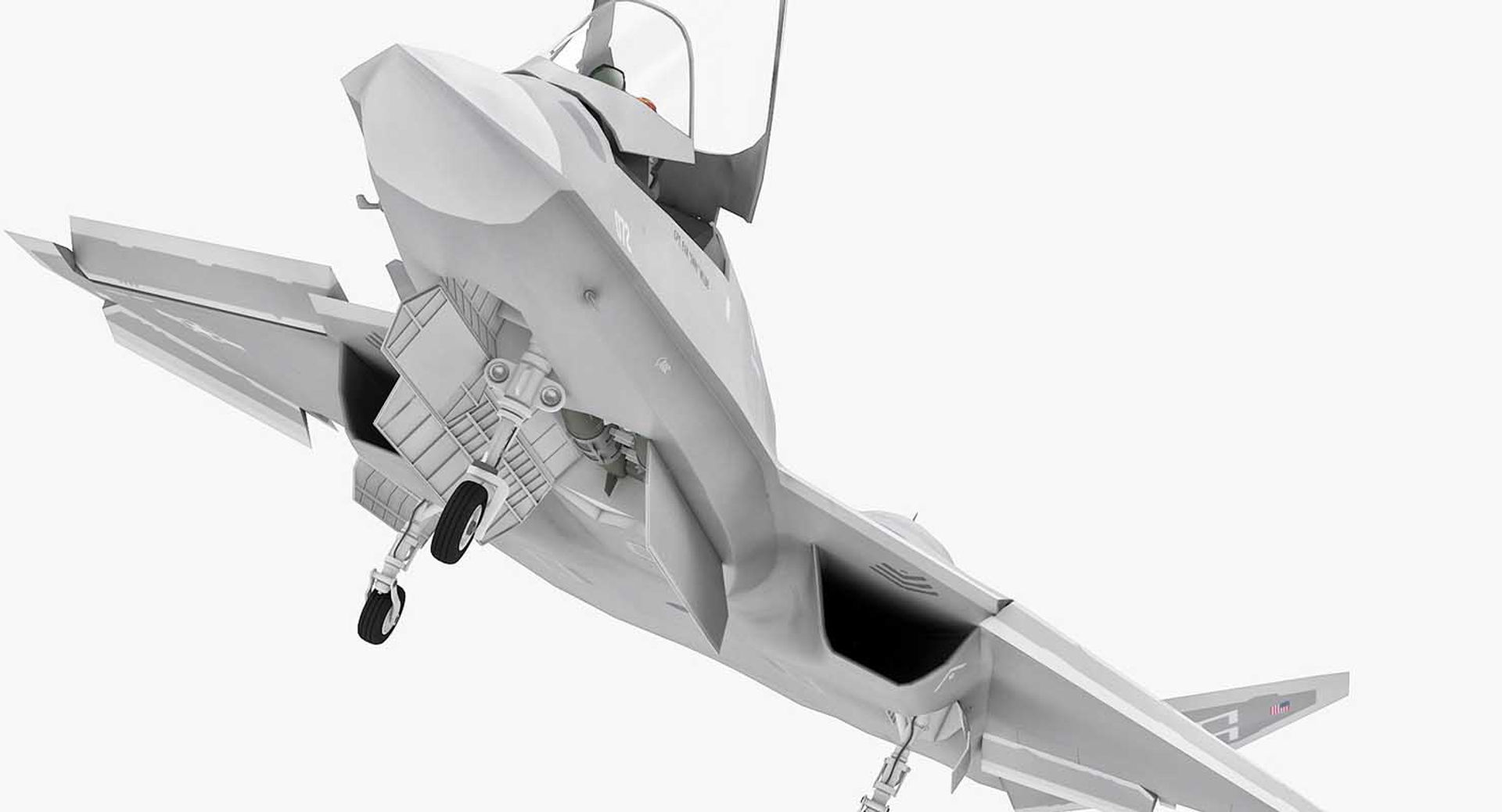 Northrop YF-23 Black Widow II 3D model_2