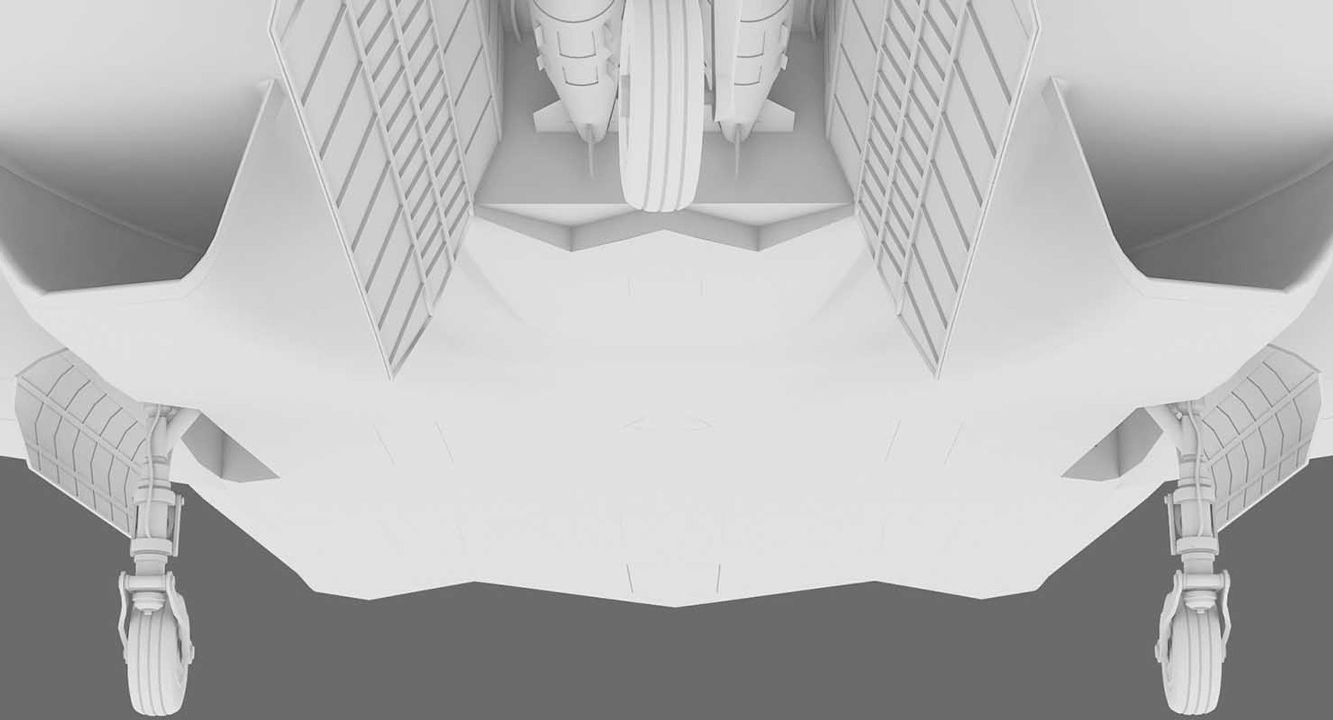 Northrop YF-23 Black Widow II 3D model_26