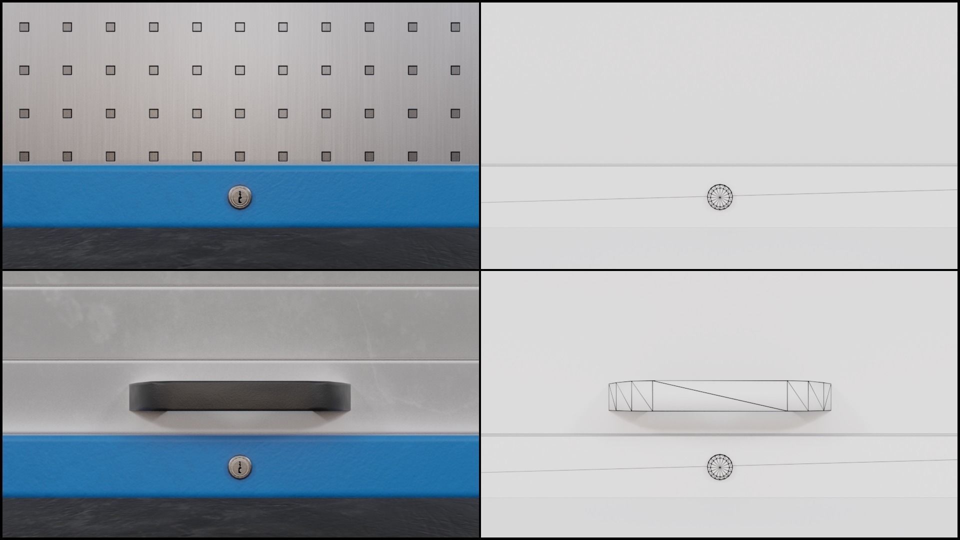 Industrial Workshop WorkBench 3 PBR Low-poly 3D model_38