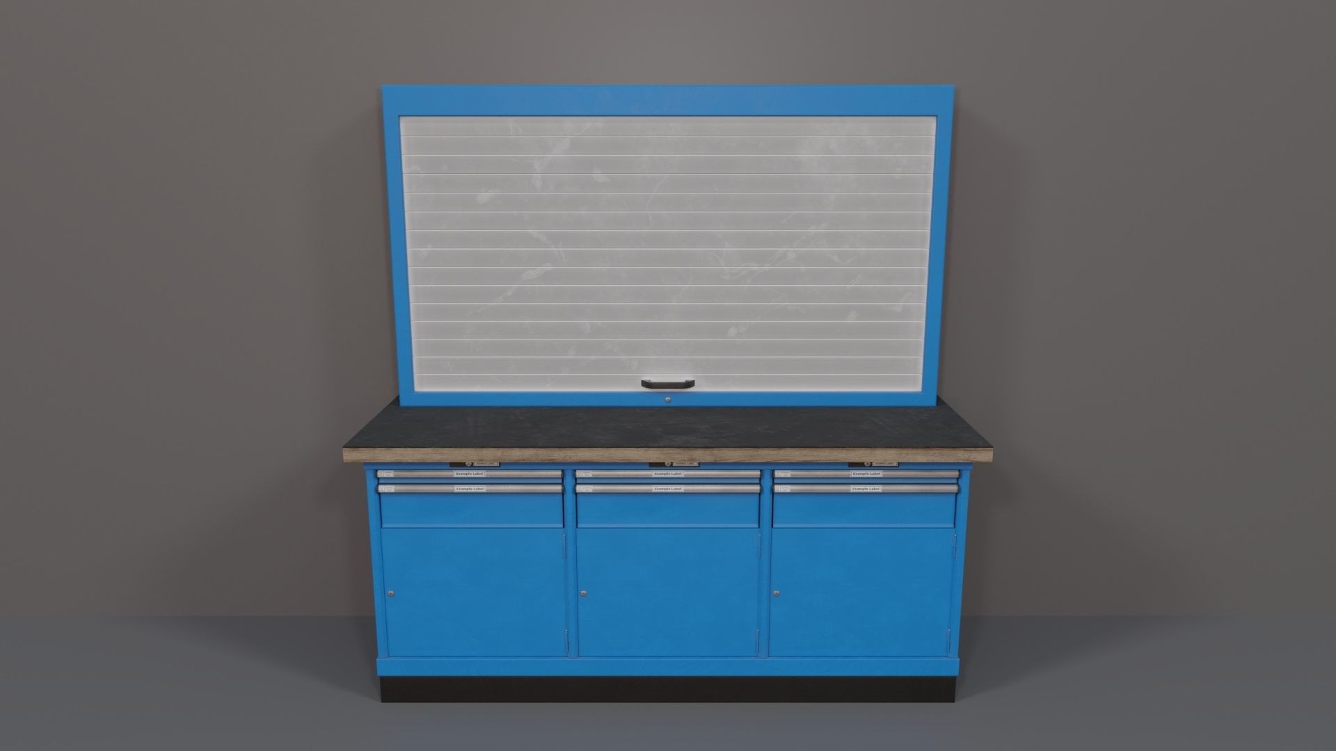 Industrial Workshop WorkBench 3 PBR Low-poly 3D model_26