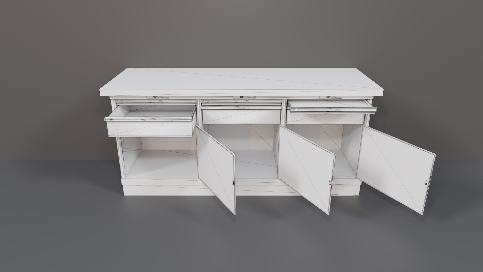 Industrial Workshop WorkBench 3 PBR Low-poly 3D model_13