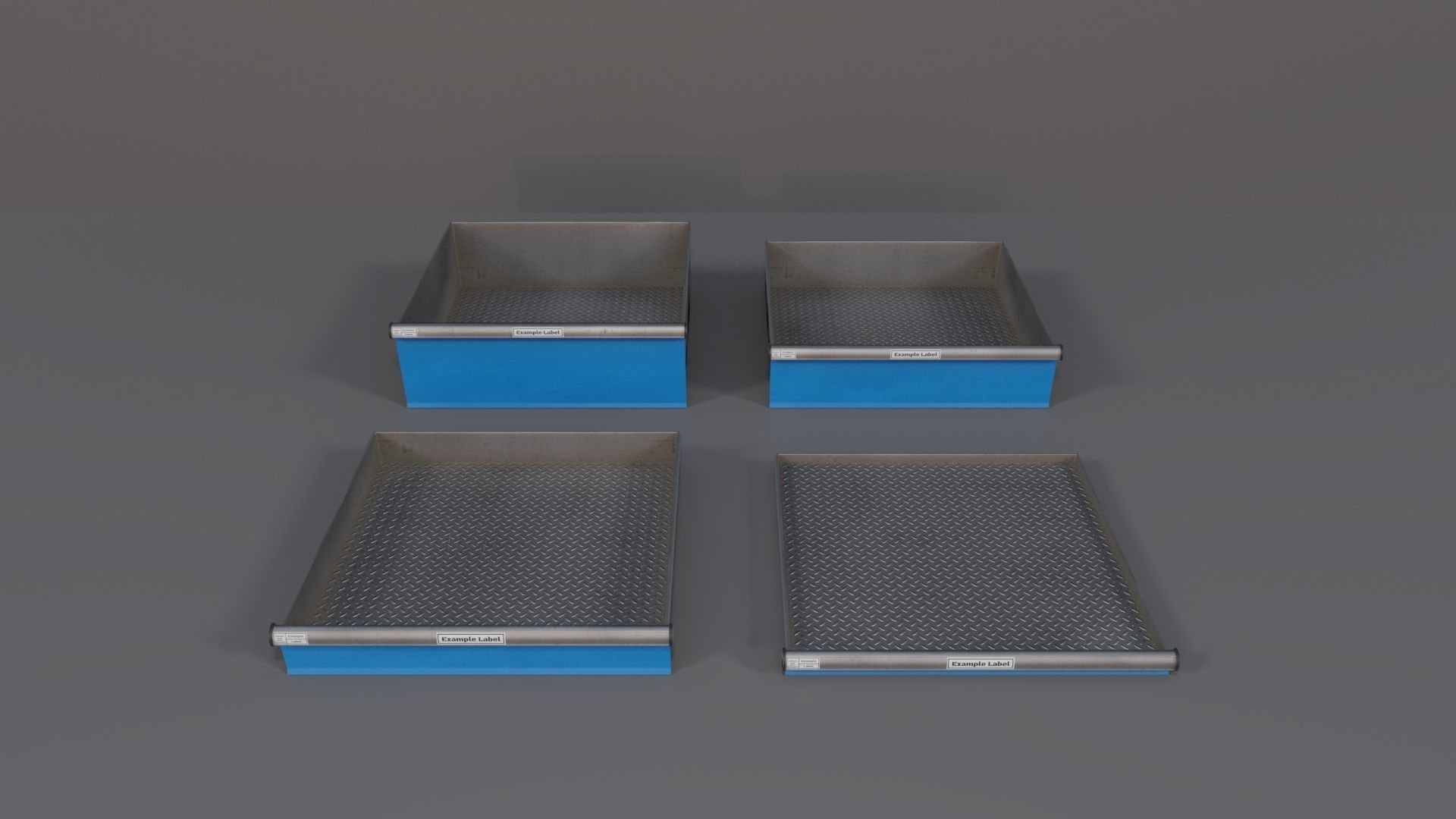 Industrial Workshop WorkBench 3 PBR Low-poly 3D model_32