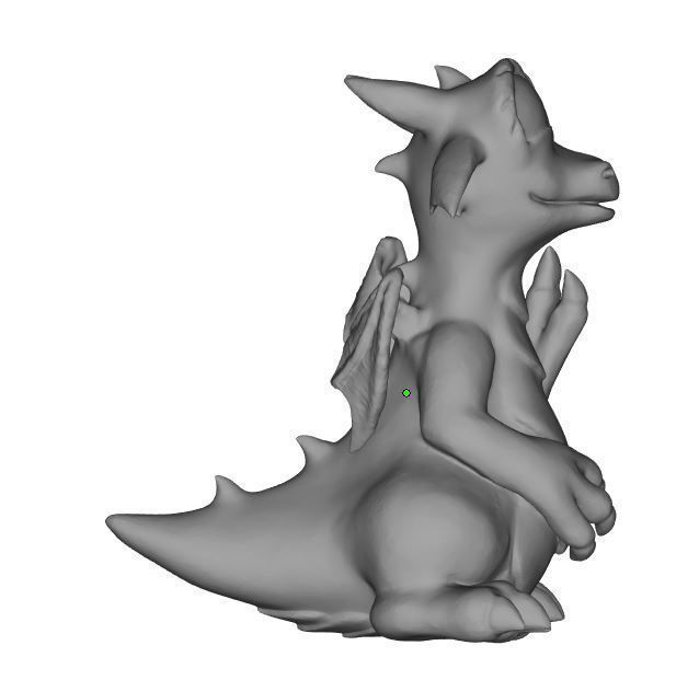 Funny dragon 3D print model_18