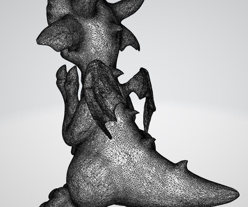 Funny dragon 3D print model_5