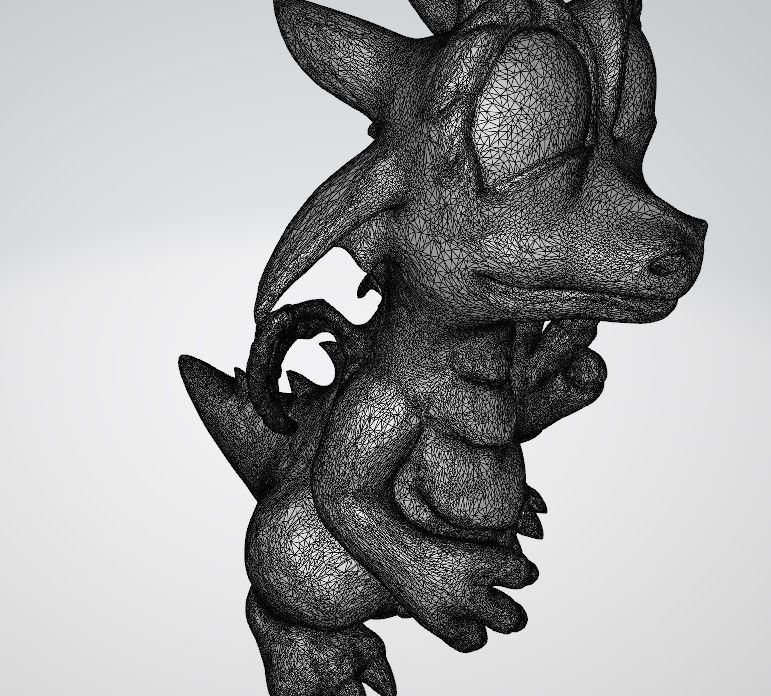 Funny dragon 3D print model_6