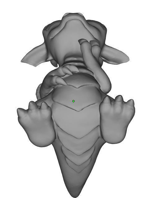 Funny dragon 3D print model_20