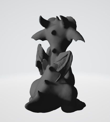 Funny dragon 3D print model_14
