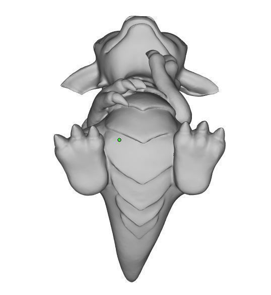 Funny dragon 3D print model_11