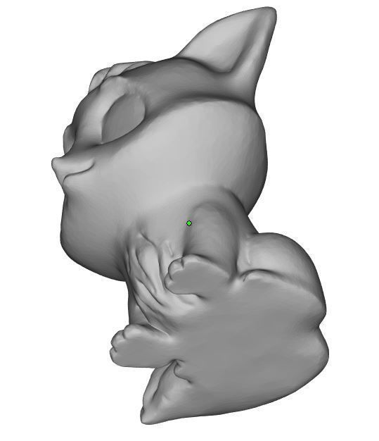 Fox beautiful 3D print model_15