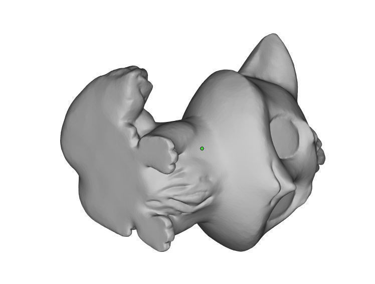 Fox beautiful 3D print model_7