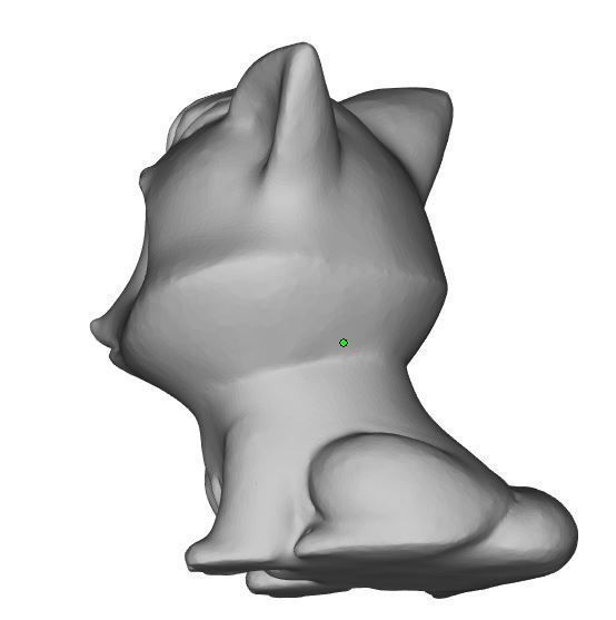 Fox beautiful 3D print model_14