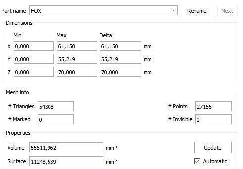 Fox beautiful 3D print model_8
