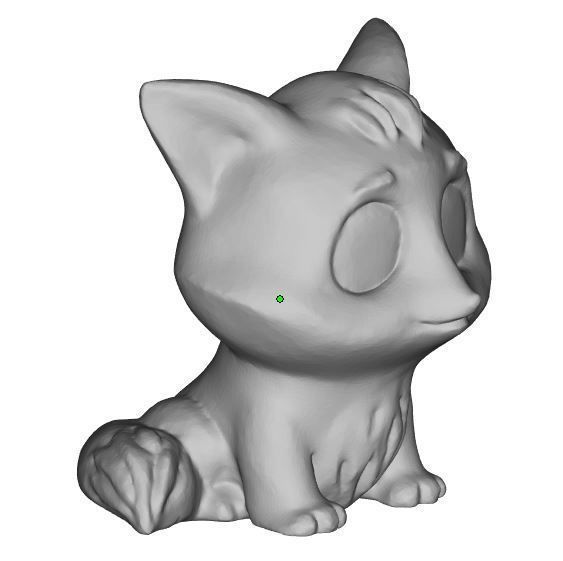 Fox beautiful 3D print model_12