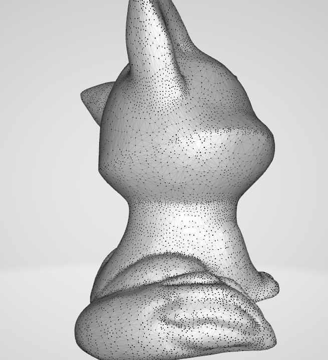 Fox beautiful 3D print model_6