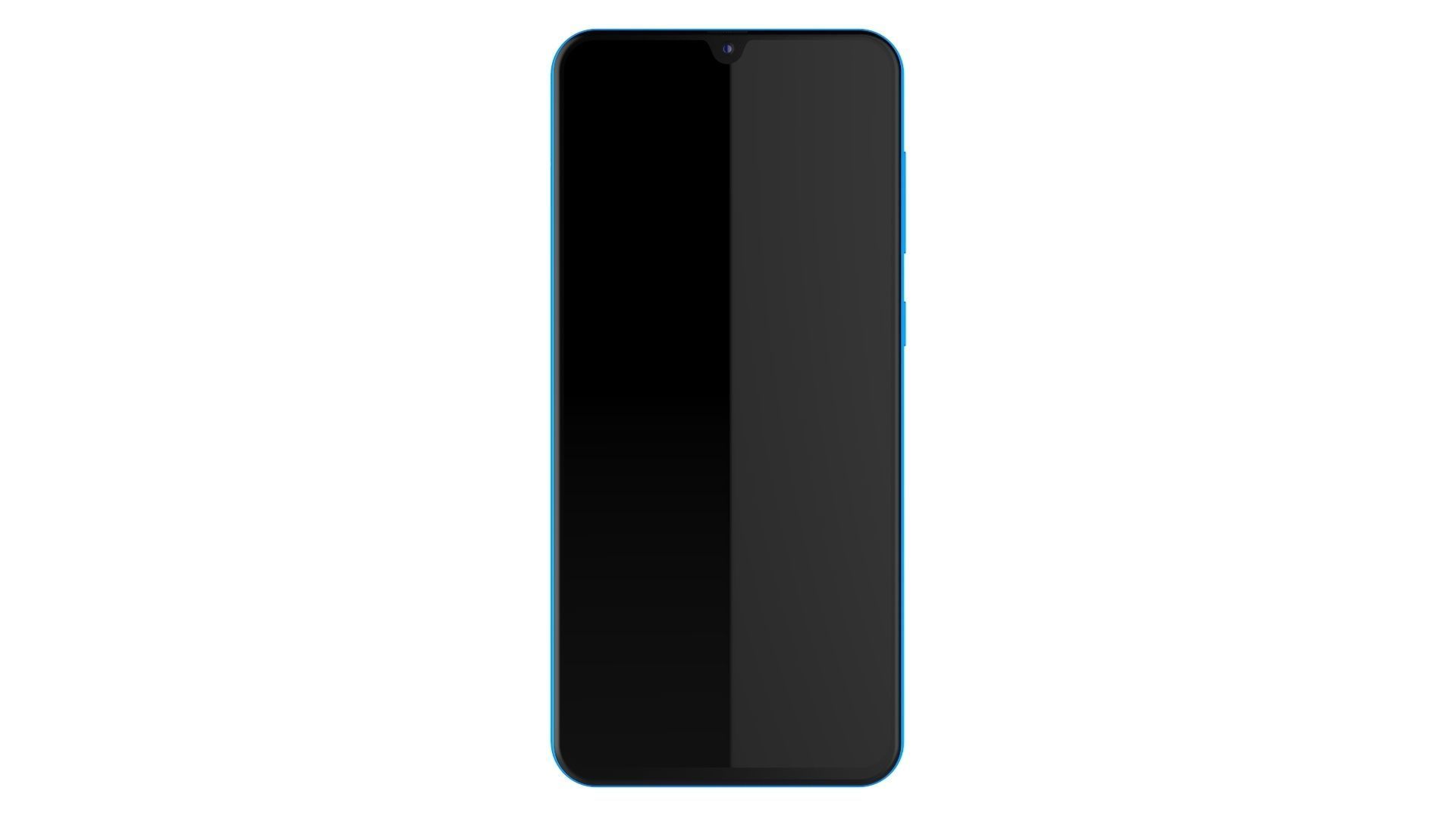 Samsung Galaxy A70 Blue 3D model_1