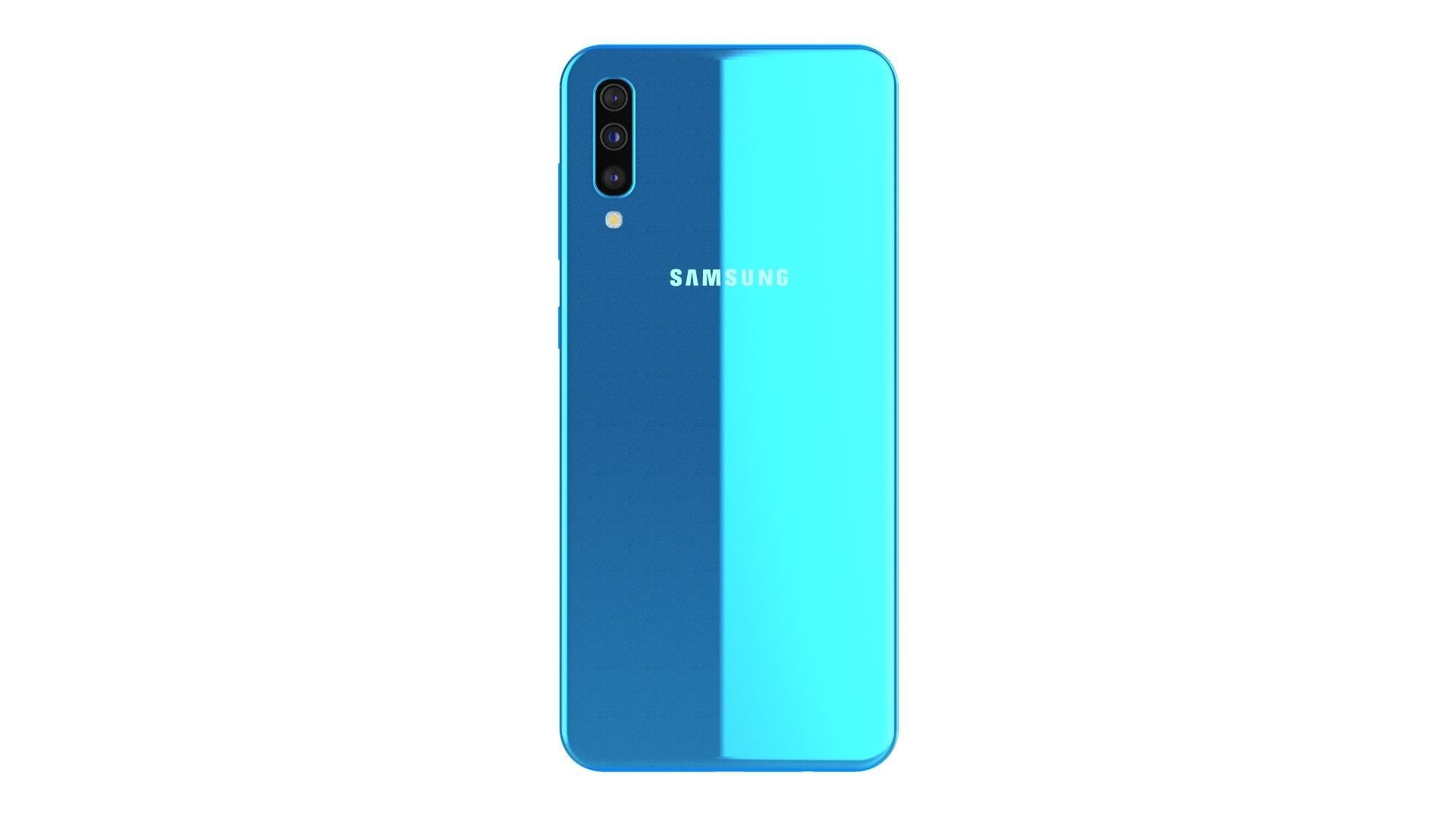 Samsung Galaxy A70 Blue 3D model_5