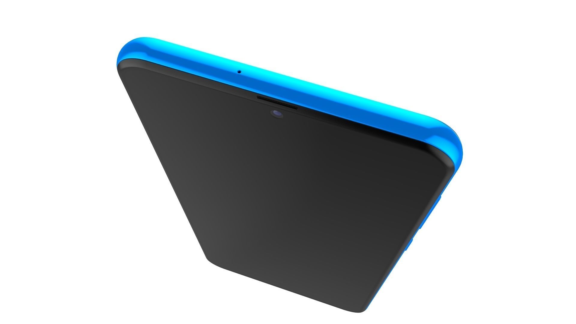 Samsung Galaxy A70 Blue 3D model_14