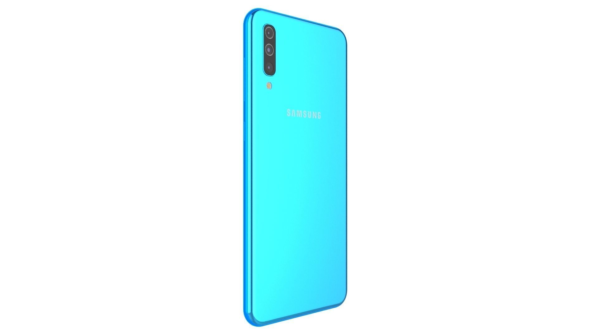 Samsung Galaxy A70 Blue 3D model_6