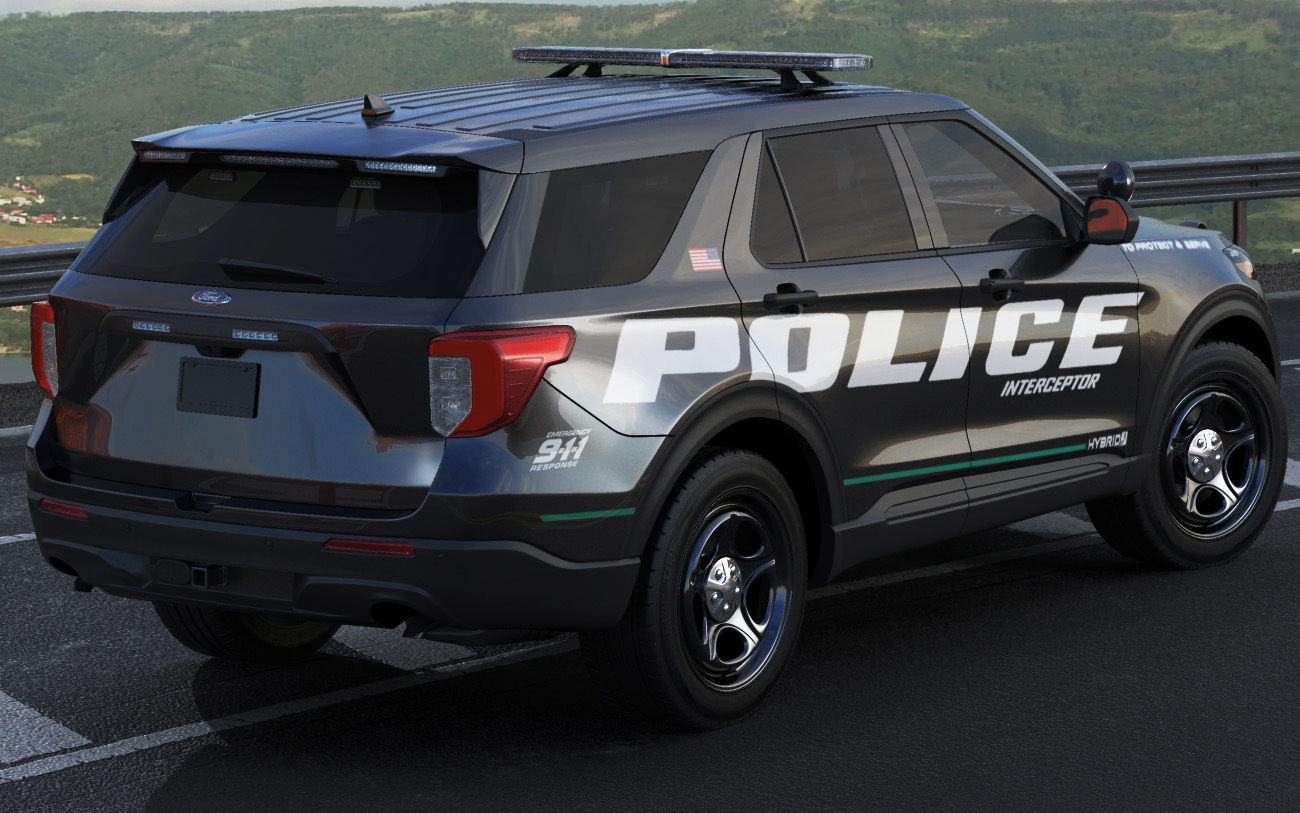 Explorer 2020 Police Interceptor 3D model_15